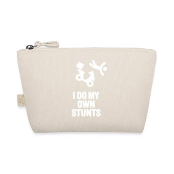 Pizza service Pizza delivery machine roller I do my own stunts - Organic Pouch - nature - Front