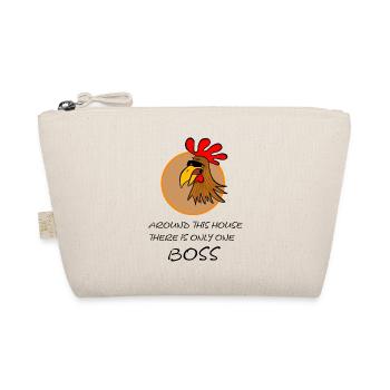 Cool Boss Rooster - Organic Pouch - nature - Front