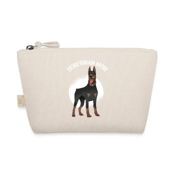 Doberman Mom Dog Dog Dog Owner Dog Friend - Organic Pouch - nature - Front