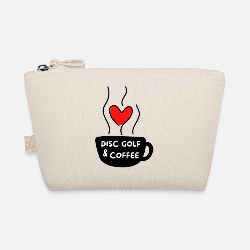 Disc golf & coffee. Organic Pouch