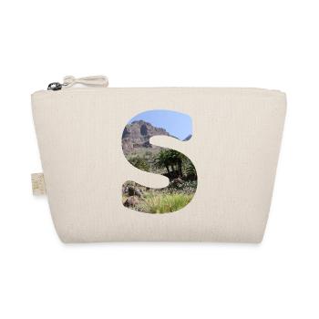 Lettre d’été S Lettrage Vacances d’été Soleil - Trousse biologique - nature - Devant