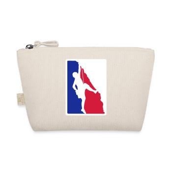Extremsport Hobby Felsen Klettern - Bio-Täschchen - Natur - Vorne