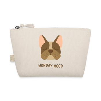 french bulldog monday mood - Organic Pouch - nature - Front