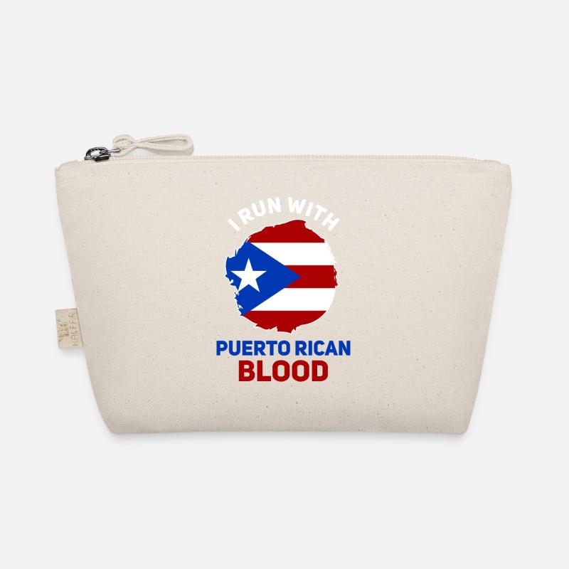 Puerto Rico Flagge Bio-Täschchen