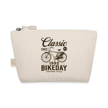 Cyclist 1992 Bike 30 years Anniversary - Organic Pouch - nature - Front