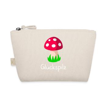 Glückspilz - Bio-Täschchen - Natur - Vorne
