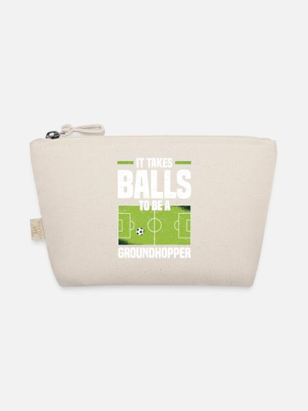 Idée cadeau de nettoyage | Stade de football Sports - Trousse biologique - nature - Devant