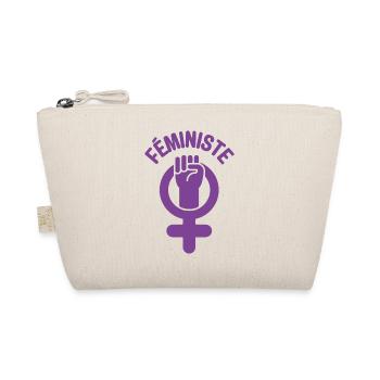 Féministe - Trousse biologique - nature - Devant
