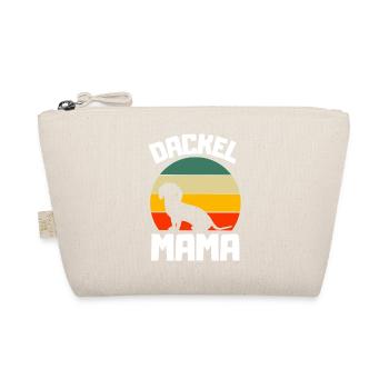Dackel Liebhaber Mama Muttertag Geschenk Dackel - Bio-Täschchen - Natur - Vorne