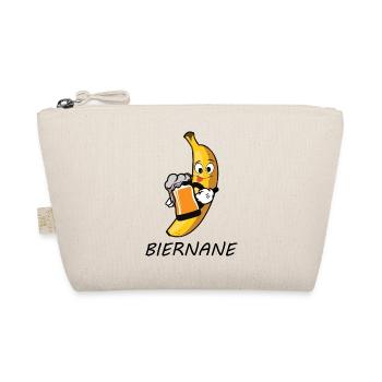 Biernane lustiges bananen bierliebhaber geschenk - Bio-Täschchen - Natur - Vorne