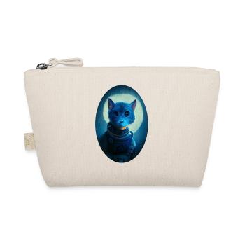 Astronauten Katze - Bio-Täschchen - Natur - Vorne