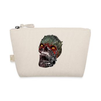 Halloween Scary Monster - Organic Pouch - nature - Front