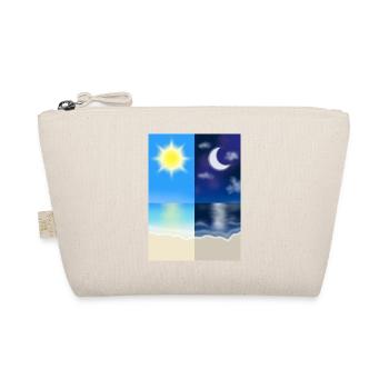 Sonne und Mond - Bio-Täschchen - Natur - Vorne