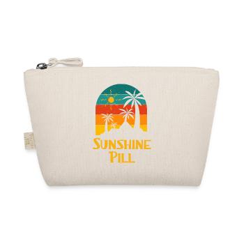 Sunshine Pill Summer Sayings Tropical Quotes - Organic Pouch - nature - Front