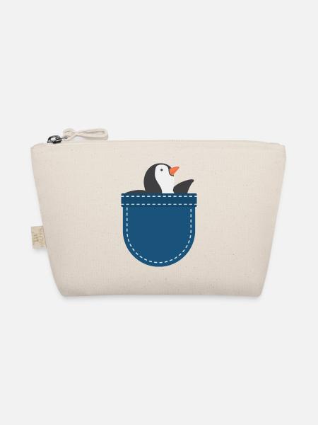 Animal Lovers Zoo Animal Gift Chest Bag Penguin - Trousse biologique - nature - Devant