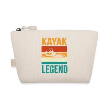 Kayak Legend Hobby Sport Paddeln Wasser - Bio-Täschchen - Natur - Vorne