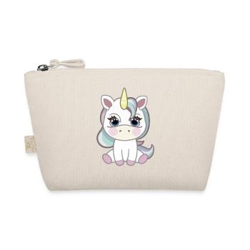 Idée cadeau Bébé Licorne - Trousse biologique - nature - Devant