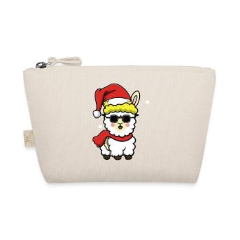 Alpaga Père Noël Cadeau de Noël - Trousse biologique - nature - Devant