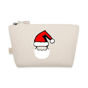 Christmas Hat Santa Claus Christmas Vector - Organic Pouch - nature - Front
