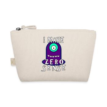 I Make Zero Sense - Organic Pouch - nature - Front