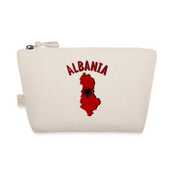 Albania Albania Map Flag - Organic Pouch - nature - Front