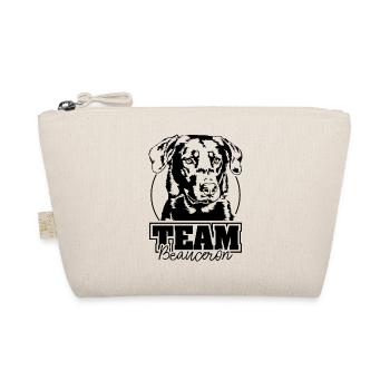TEAM BEAUCERON Dog Sports Dogs Dog Wilsigns - Organic Pouch - nature - Front