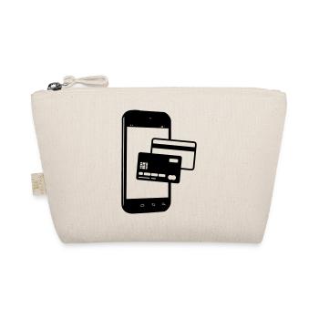 Téléphone avec carte de crédit carte NIP Visa - Trousse biologique - nature - Devant