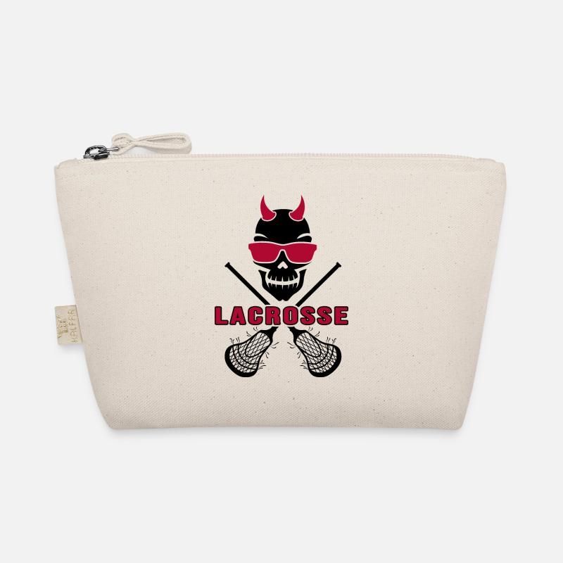 Lacrosse Lacrosse Racket Lacrosse Player LAX Organic Pouch