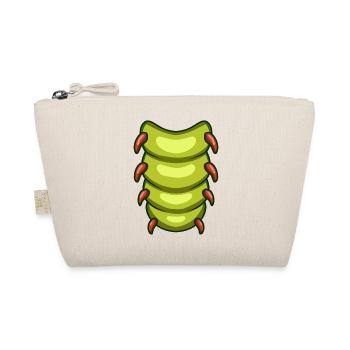 Raupe - Bio-Täschchen - Natur - Vorne