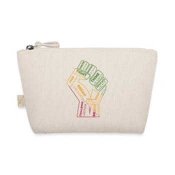 Word Fist: Power of Thoughts - Organic Pouch - nature - Front