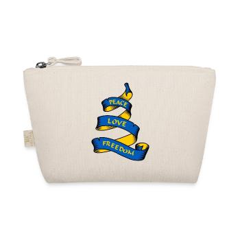 Bannière curl avec texte Ukraine - Trousse biologique - nature - Devant