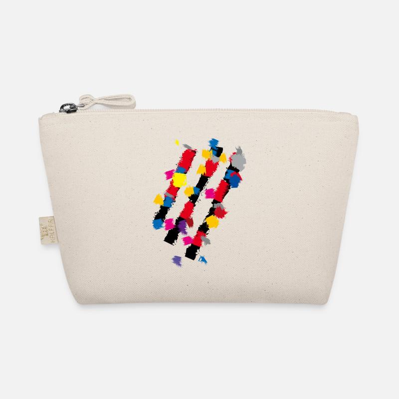 Abstract - Art Stripe Decoration Organic Pouch