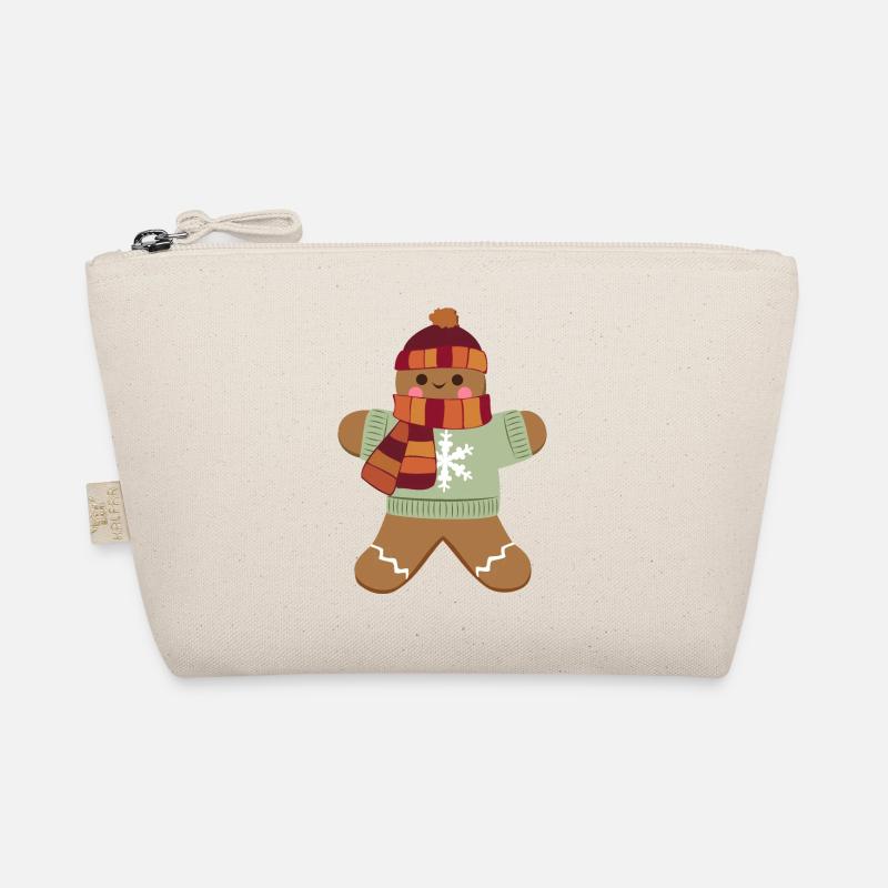 Gingerbread man Organic Pouch
