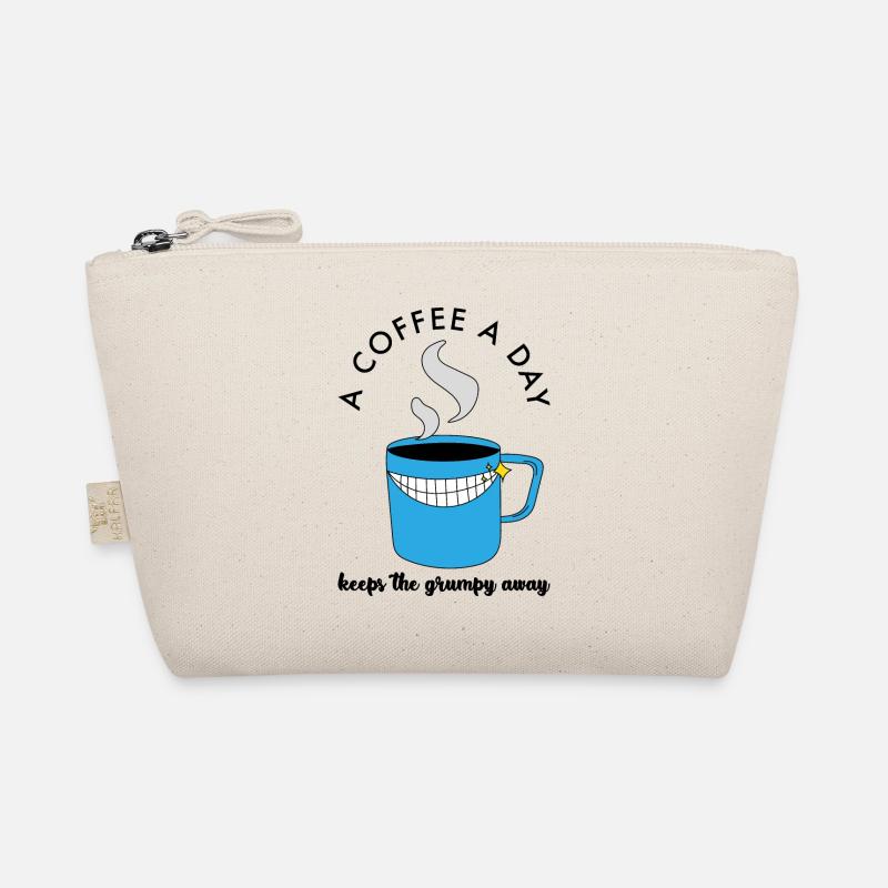 ACoffeeADay white Bio-Täschchen