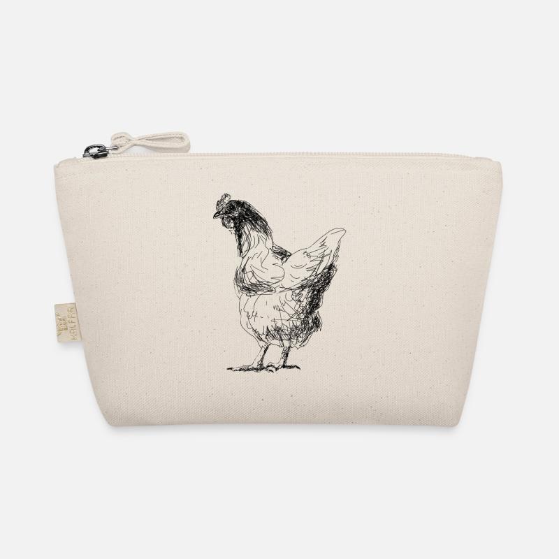 Huhn - Bio-Täschchen - Natur