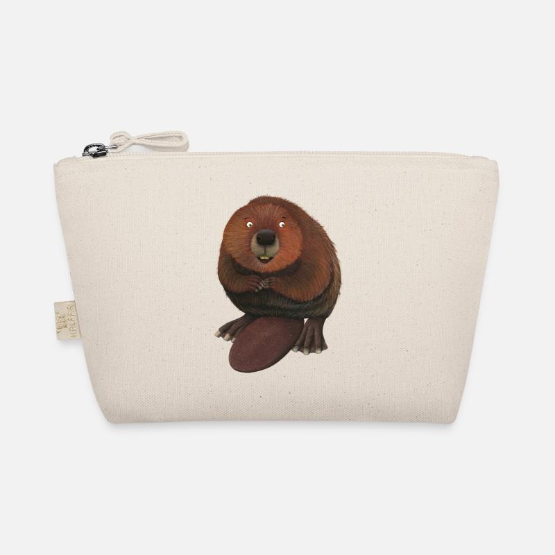 lustiger Biber Bio-Täschchen