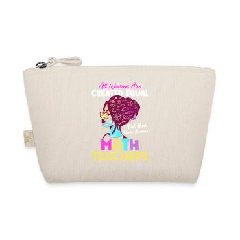 Some Become Math Teachers School Education - Organic Pouch - nature - Front