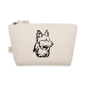 Harzer Fuchs Kopf - Bio-Täschchen - Natur - Vorne