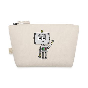 Robot Johnny - Organic Pouch - nature - Front