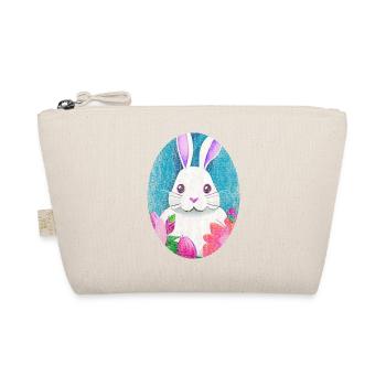 Lapin de Pâques vintage mignon - Trousse biologique - nature - Devant