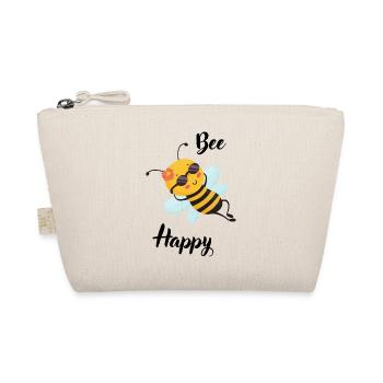 Bee Happy - Organic Pouch - nature - Front