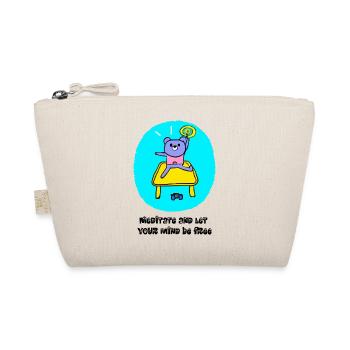 meditate - Organic Pouch - nature - Front