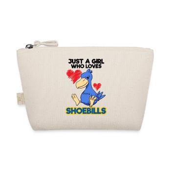 Schuhschnabel Vogel Ornithologe Wald I Geschenk - Bio-Täschchen - Natur - Vorne
