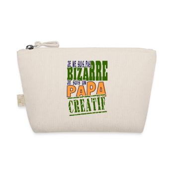 Enfant Bizarre Papa Créatif Design - Trousse biologique - nature - Devant