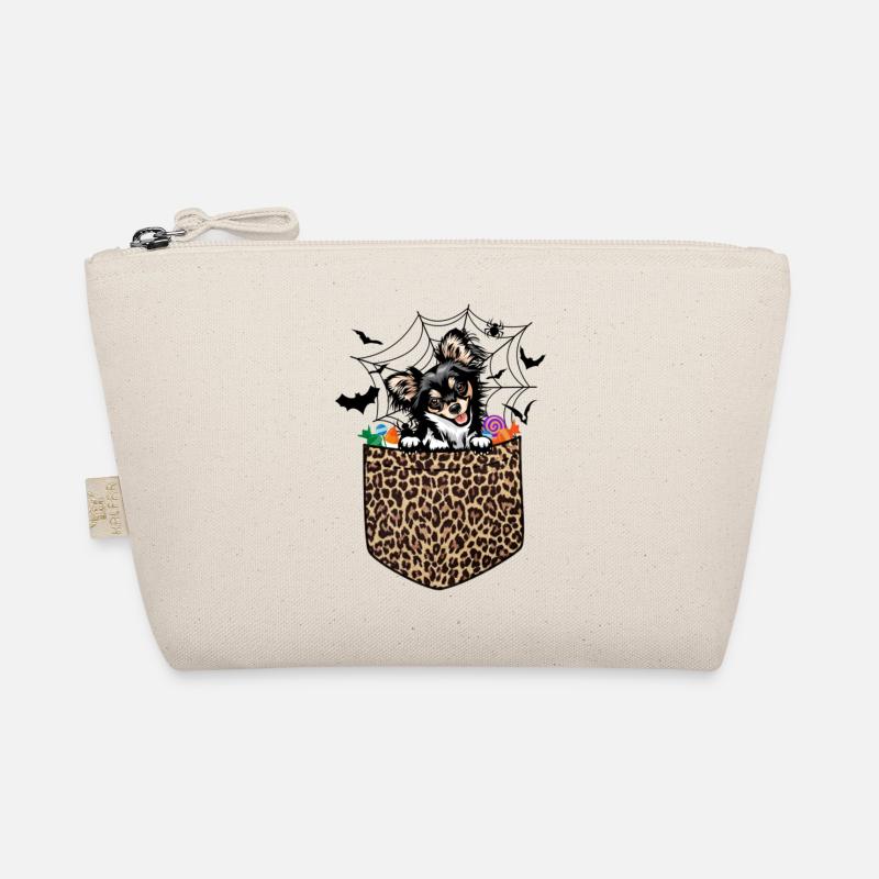 Mignon Chihuahua DogLeopard Chihuahua Halloween Trousse biologique