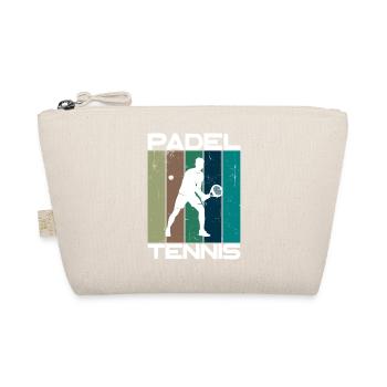 Padel Tennis Saying Balls Sports Racket Training - Organic Pouch - nature - Front