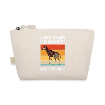 I like Okapi - Organic Pouch - nature - Front