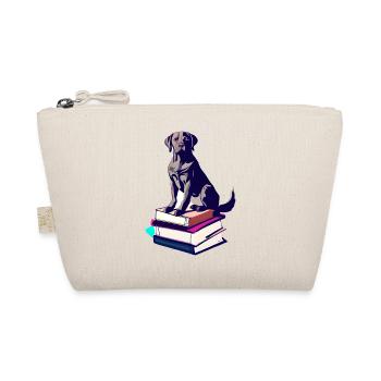 Dogs Books Labrador Book Dog Read Dog Owners - Organic Pouch - nature - Front