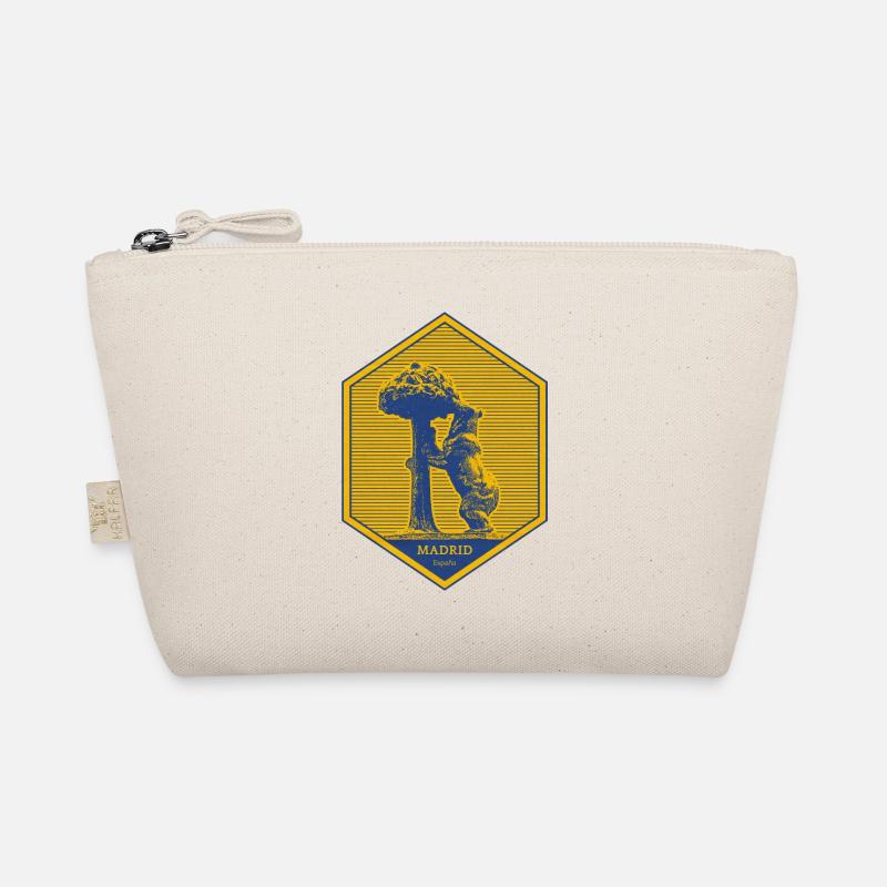 Madrid Emblem mit Bär und Baum Bio-Täschchen