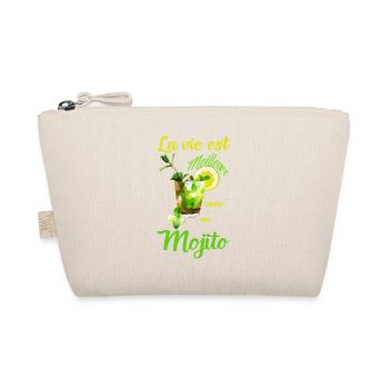 La vie est meilleure avec un Mojito - Trousse biologique - nature - Devant